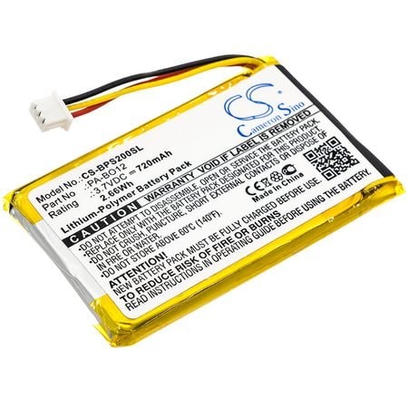 Ilc Replacement for Cameron Sino Cs-bps200sl Battery CS-BPS200SL